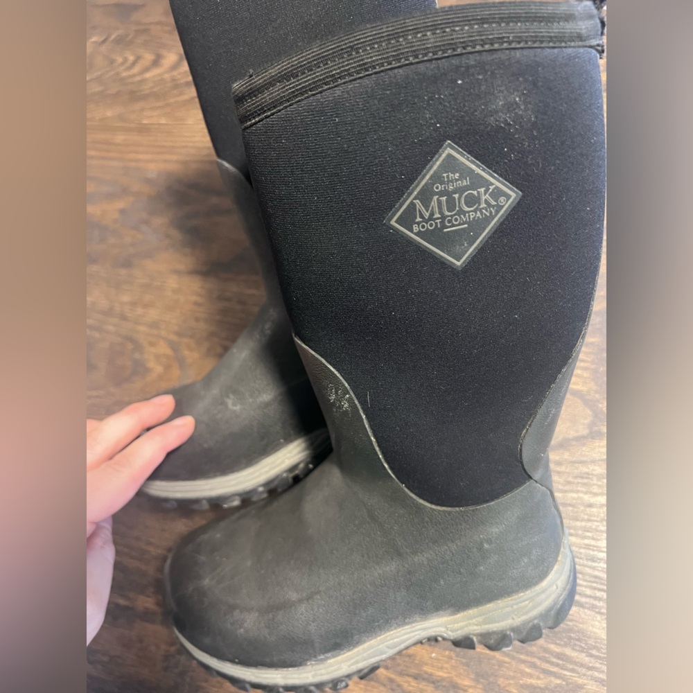 Muck Kids' Black Boots